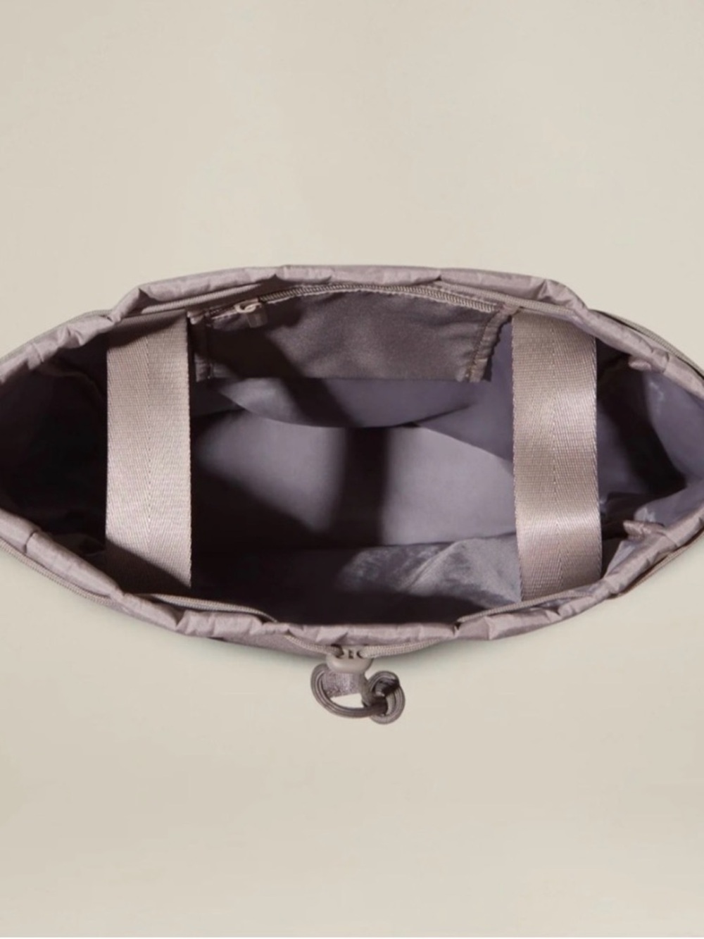 Beyond Yoga Taupe Convertible Tote with Bottom Zip Compartment - Picture 2 of 5